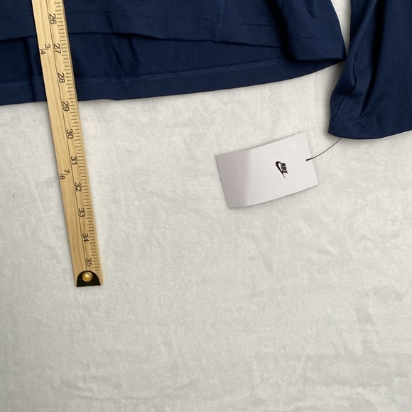 New Nike Women's Pull Over Jacket Navy Blue Athletic Size  XL - Picture 7 of 9